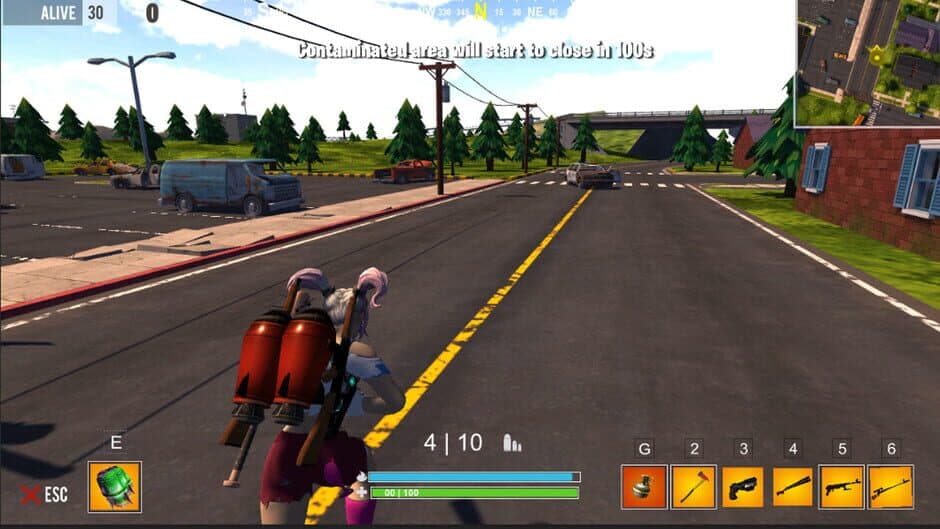 Скриншот 2 из Survive: Battle Royale