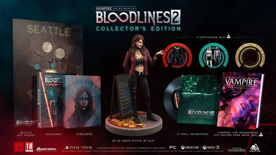 Скриншот 1 из Vampire: The Masquerade - Bloodlines 2 Collector’s Edition