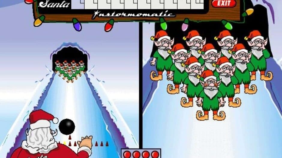 Скриншот 1 из Elf Bowling