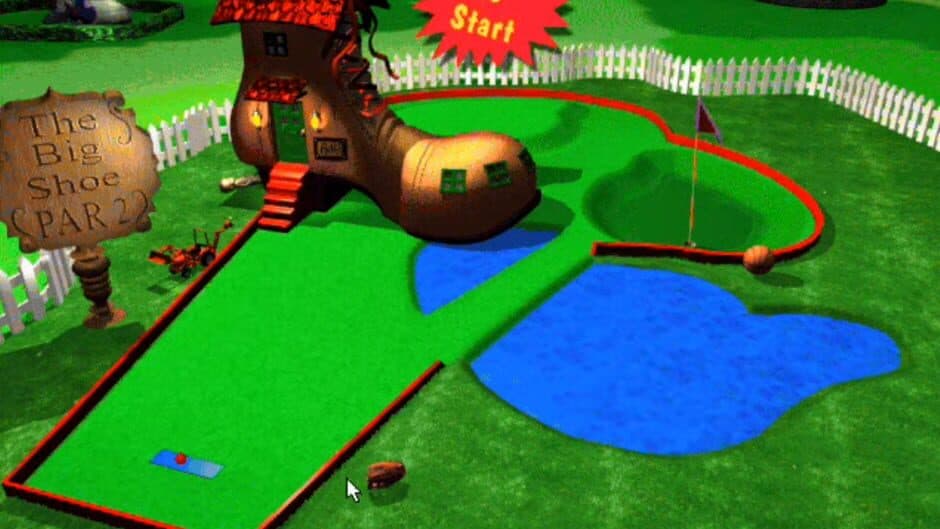 Скриншот 1 из 3-D Ultra Minigolf