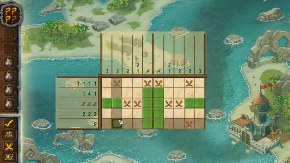 Скриншот 2 из Fill & Cross: Pirate Riddles 2