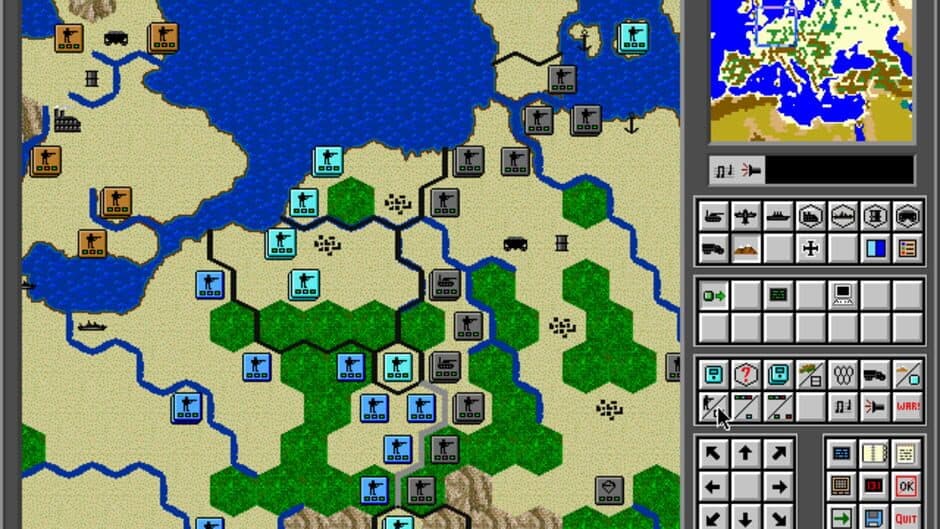 Скриншот 1 из High Command: Europe 1939-'45