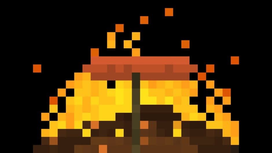 Скриншот 3 из Pixel Fireplace