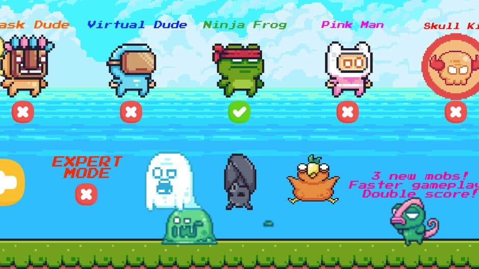 Скриншот 1 из Dashing Pixels