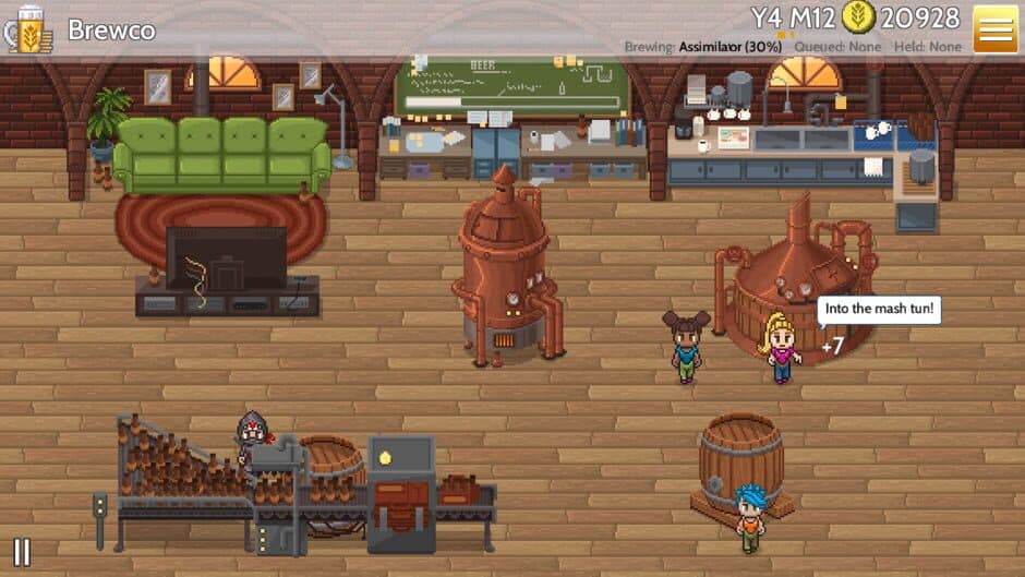 Скриншот 2 из Fiz: The Brewery Management Game