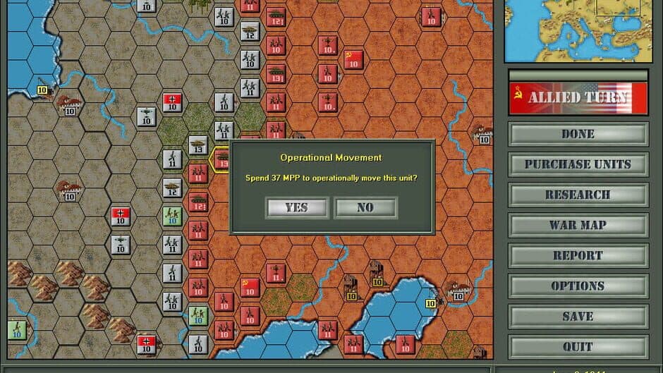 Скриншот 2 из Strategic Command: European Theater