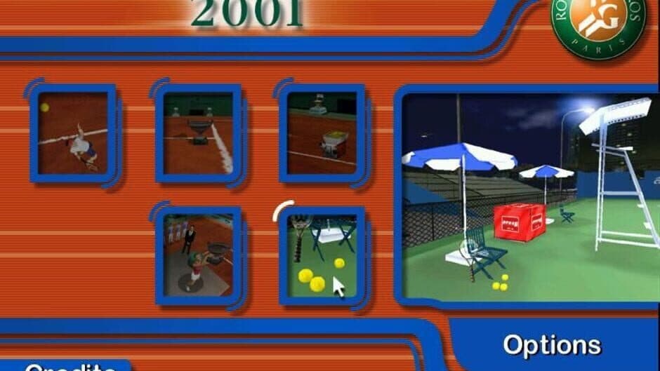 Скриншот 1 из Roland Garros: French Open 2001