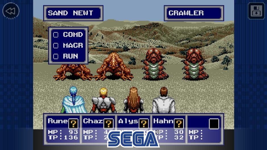 Скриншот 2 из Phantasy Star Classics
