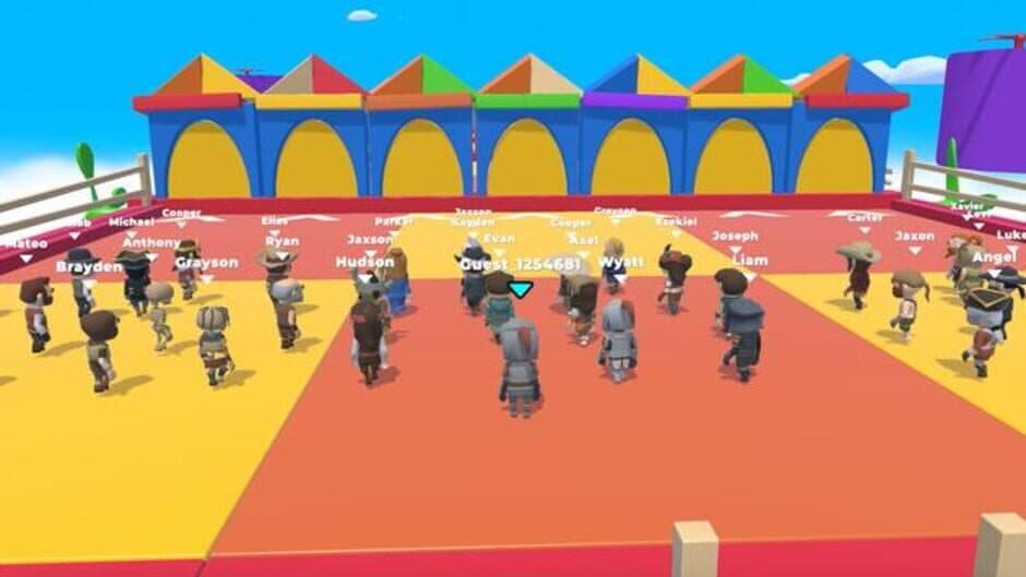 Скриншот 2 из Fall Dudes 3D