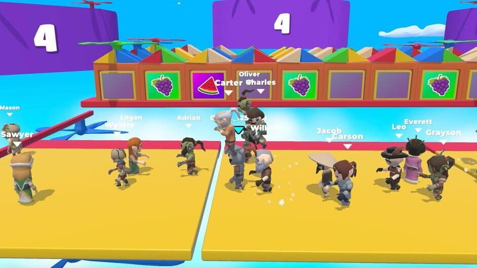 Скриншот 3 из Fall Dudes 3D