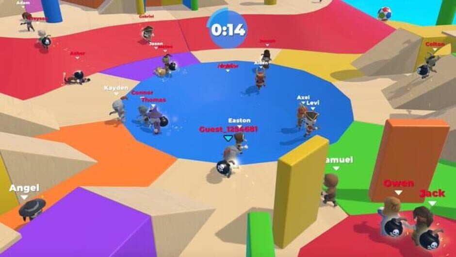 Скриншот 4 из Fall Dudes 3D