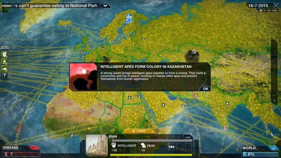 Скриншот 5 из Plague Inc: Evolved