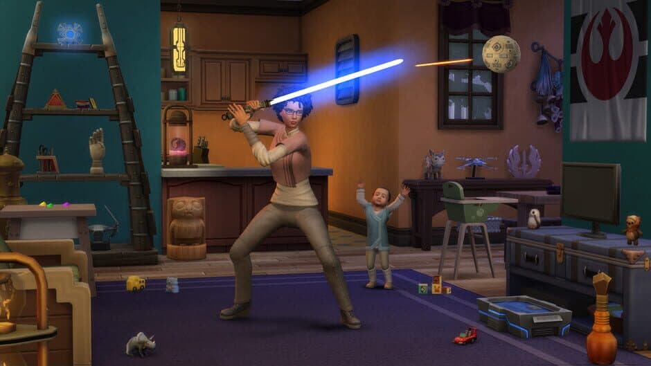 Скриншот 1 из The Sims 4: Journey to Batuu