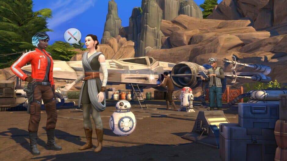 Скриншот 4 из The Sims 4: Journey to Batuu