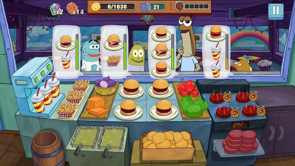 Скриншот 8 из SpongeBob: Krusty Cook-Off