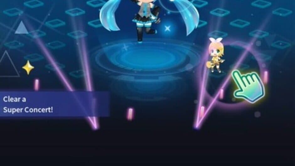 Скриншот 2 из Hatsune Miku: Tap Wonder