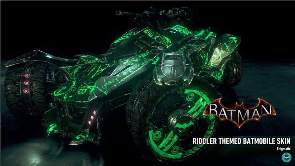 Скриншот 4 из Batman: Arkham Knight - Riddler Themed Batmobile Skin