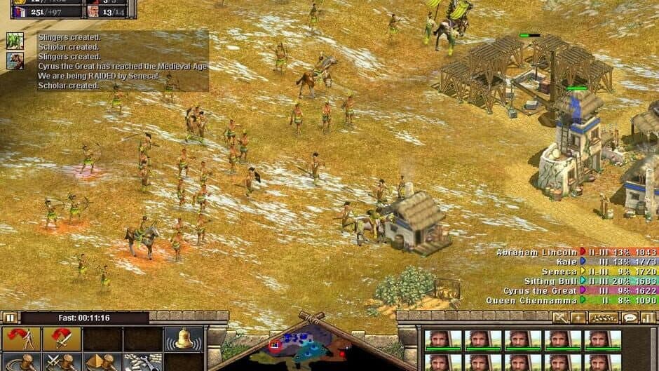 Скриншот 2 из Rise of Nations: Thrones & Patriots