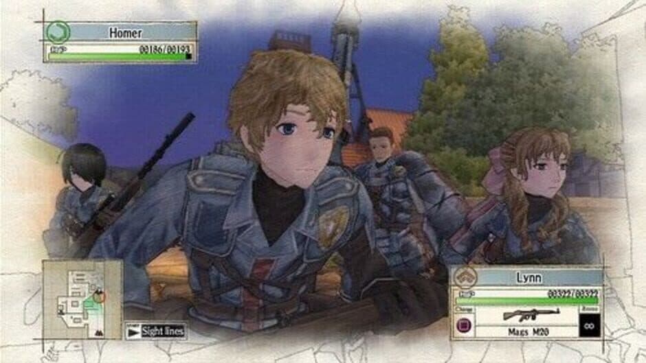 Скриншот 1 из Valkyria Chronicles: Edy's Mission "Enter the Edy Detachment"