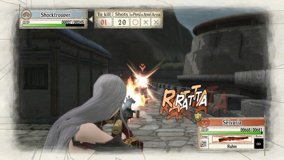 Скриншот 3 из Valkyria Chronicles: Selveria's Mission - Behind Her Blue Flame