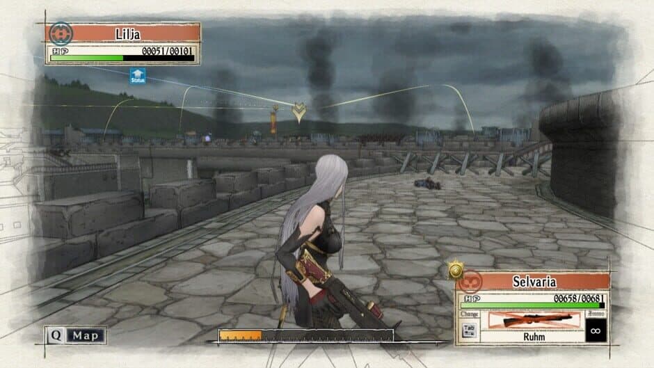 Скриншот 4 из Valkyria Chronicles: Selveria's Mission - Behind Her Blue Flame
