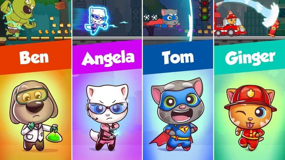 Скриншот 4 из Talking Tom Candy Run