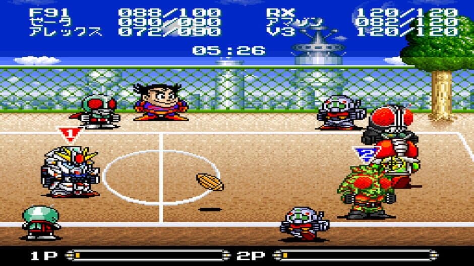 Скриншот 1 из Battle Dodgeball: Toukyuu Daigekitotsu!