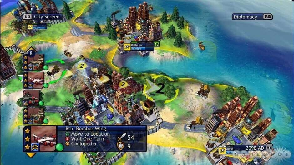 Скриншот 1 из Sid Meier's Civilization Revolution