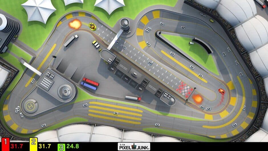 Скриншот 1 из PixelJunk Racers: 2nd Lap