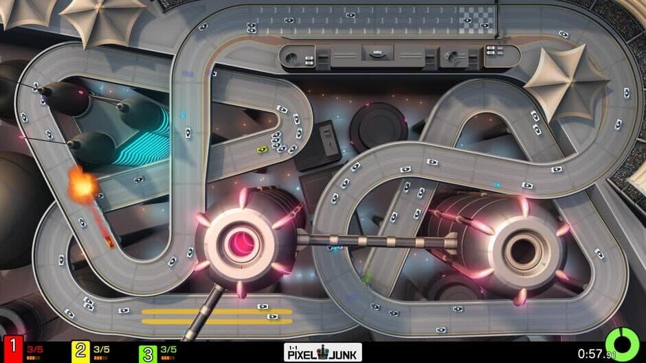 Скриншот 2 из PixelJunk Racers: 2nd Lap
