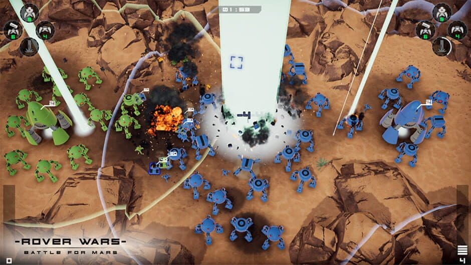 Скриншот 1 из Rover Wars: Battle For Mars