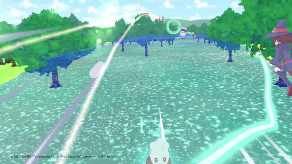 Скриншот 1 из Little Witch Academia: VR Broom Racing
