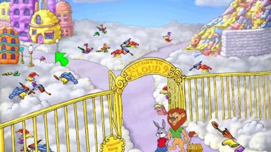Скриншот 1 из Reader Rabbit 1st Grade: Capers on Cloud Nine