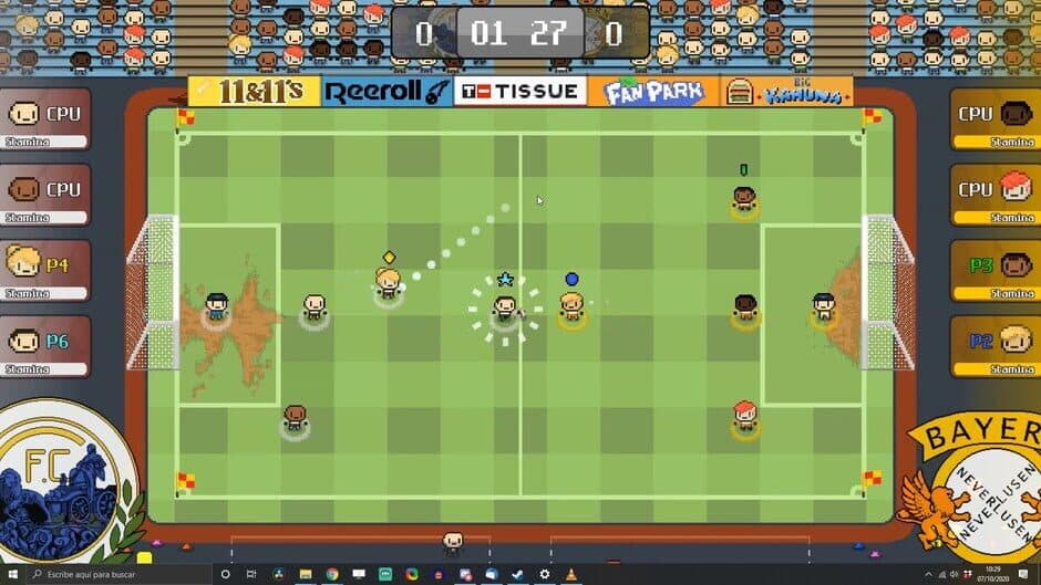 Скриншот 3 из World Soccer Strikers '91
