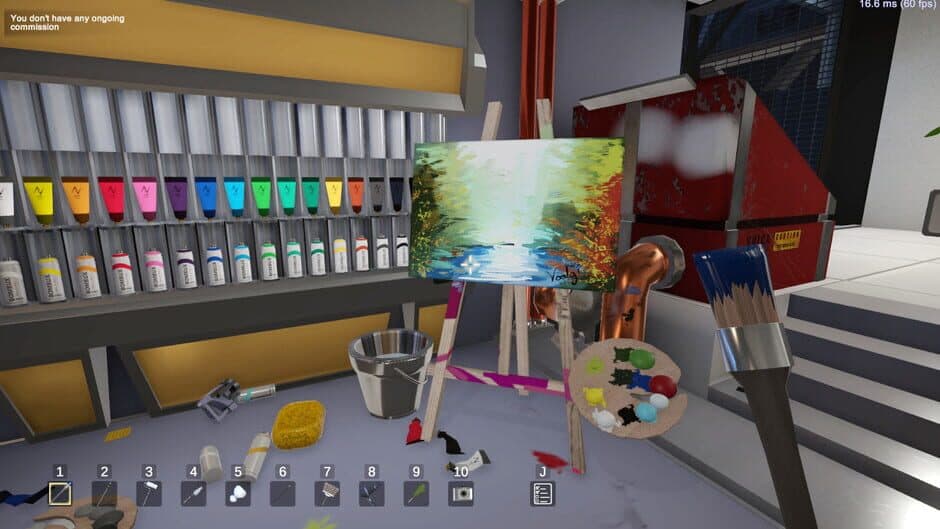 Скриншот 3 из SuchArt: Genius Artist Simulator