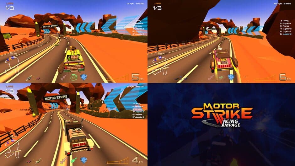 Скриншот 3 из Motor Strike: Racing Rampage