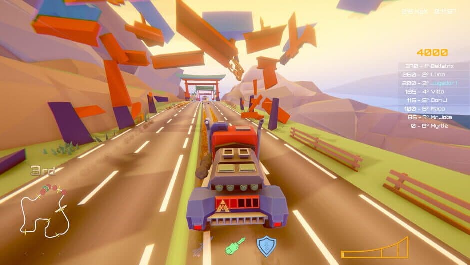 Скриншот 4 из Motor Strike: Racing Rampage