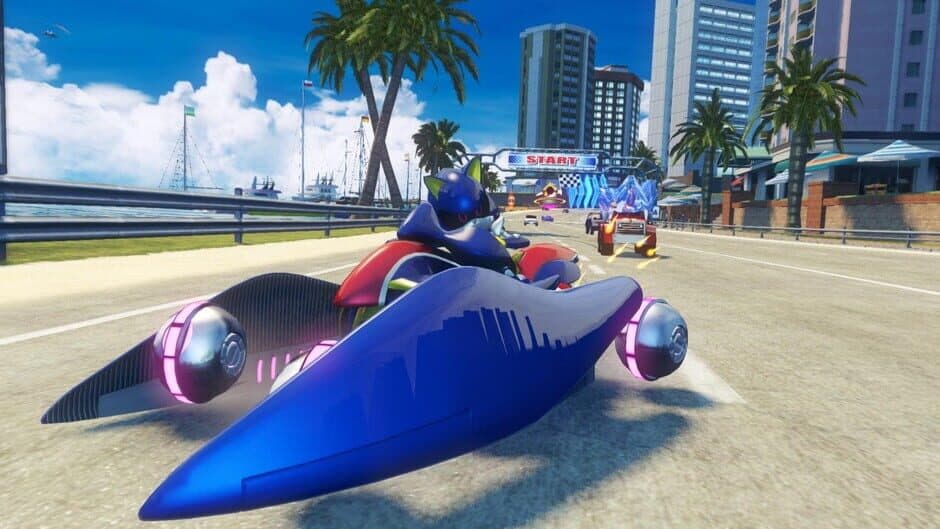Скриншот 1 из Sonic & All-Stars Racing Transformed: Metal Sonic & Outrun DLC