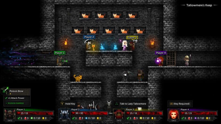 Скриншот 1 из Tallowmere 2: Curse of the Kittens