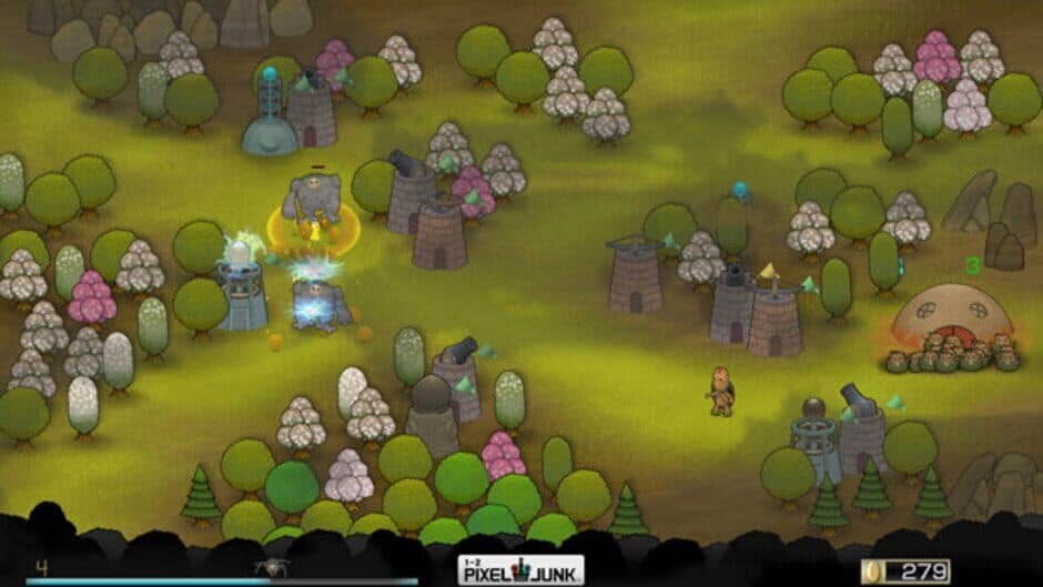 Скриншот 3 из PixelJunk Monsters