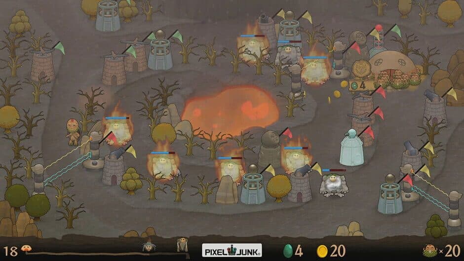 Скриншот 12 из PixelJunk Monsters