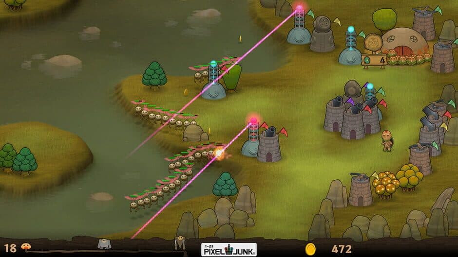 Скриншот 7 из PixelJunk Monsters Encore