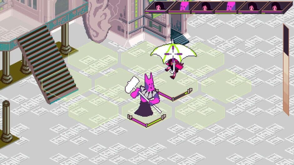 Скриншот 10 из Keylocker: Turn Based Cyberpunk Action