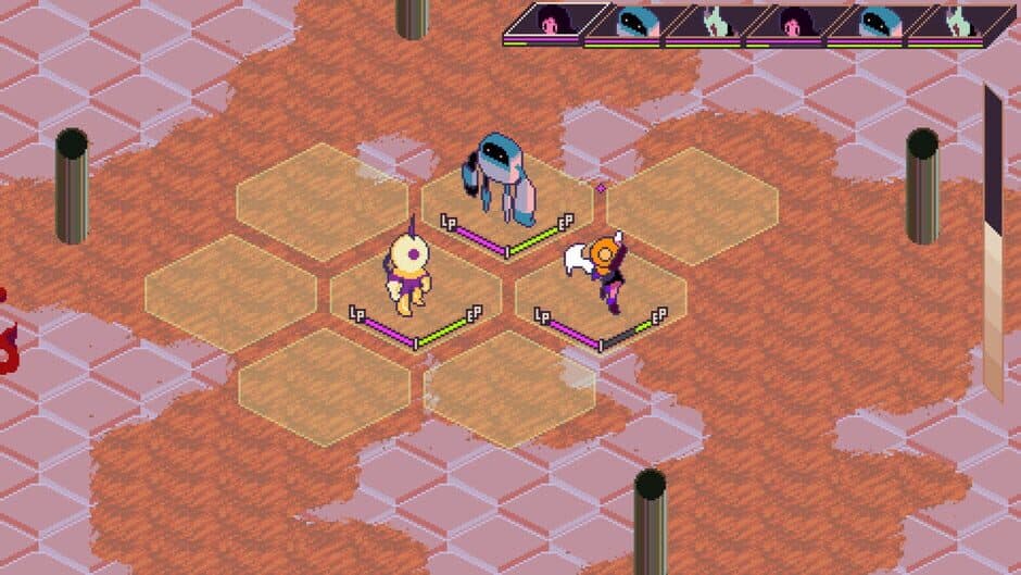 Скриншот 4 из Keylocker: Turn Based Cyberpunk Action