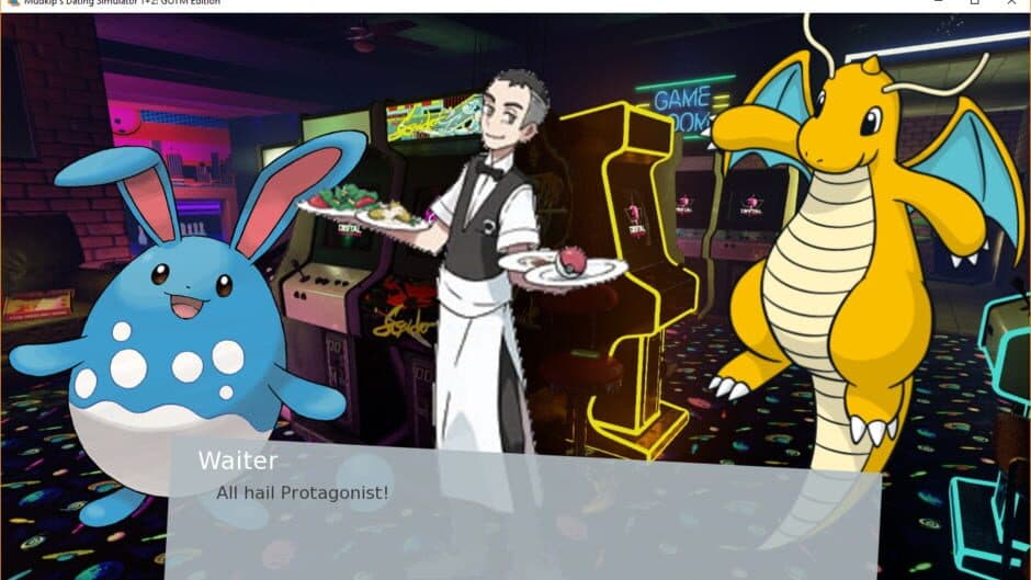 Скриншот 2 из Mudkip's Dating Simulator 1+2