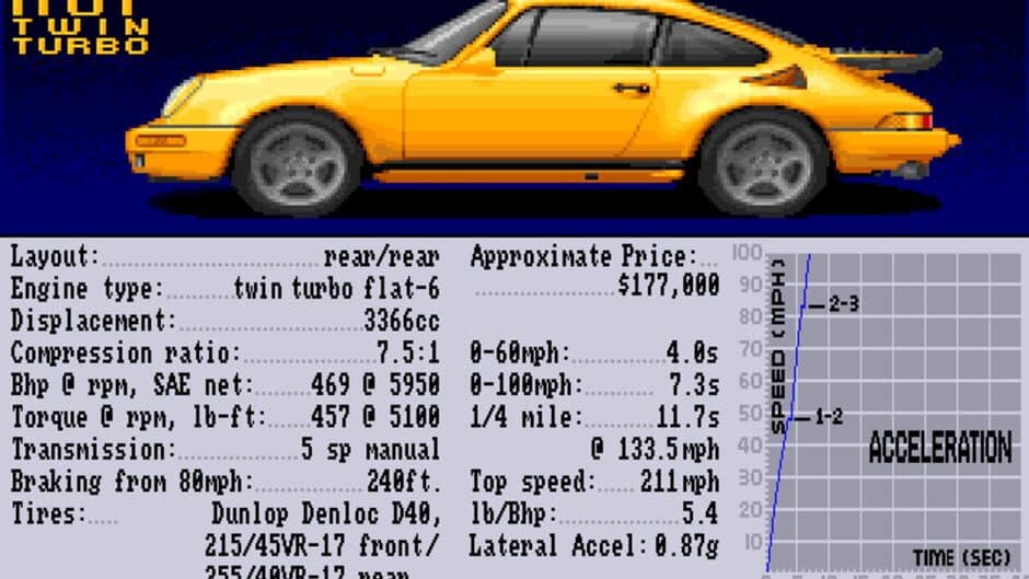Скриншот 3 из Test Drive II: Car Disk - The Supercars