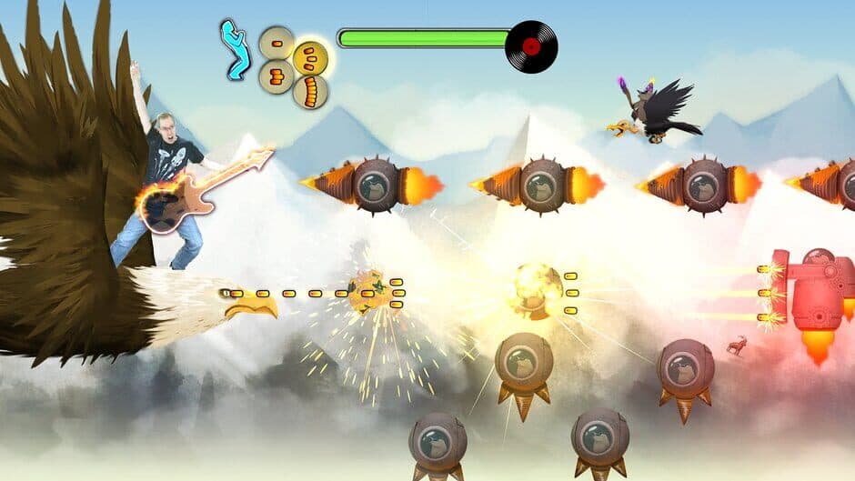 Скриншот 1 из Air Guitar Warrior for Kinect