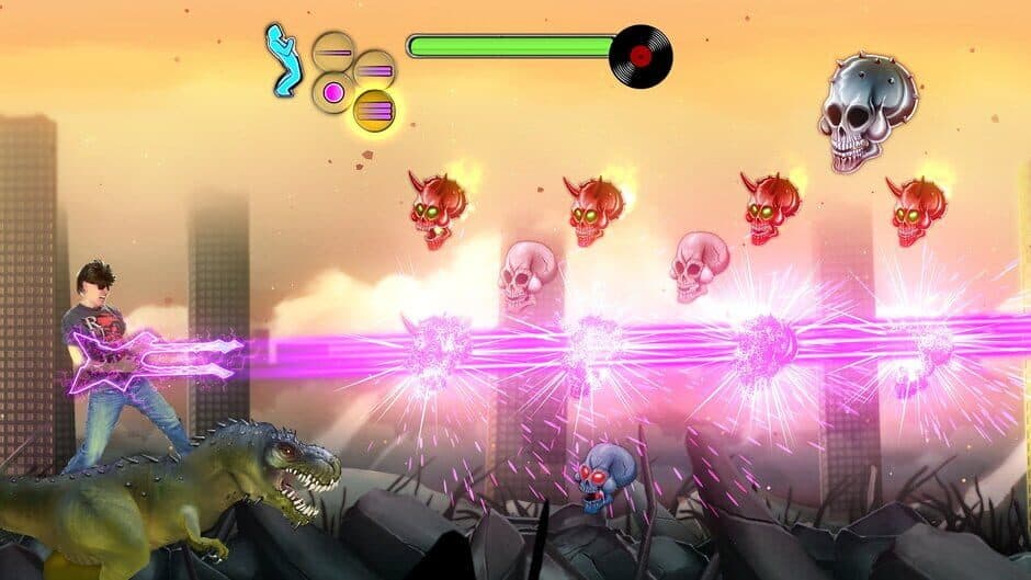 Скриншот 6 из Air Guitar Warrior for Kinect