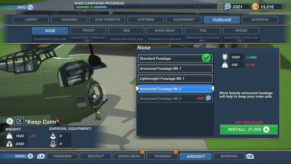 Скриншот 2 из Bomber Crew: Deluxe Edition