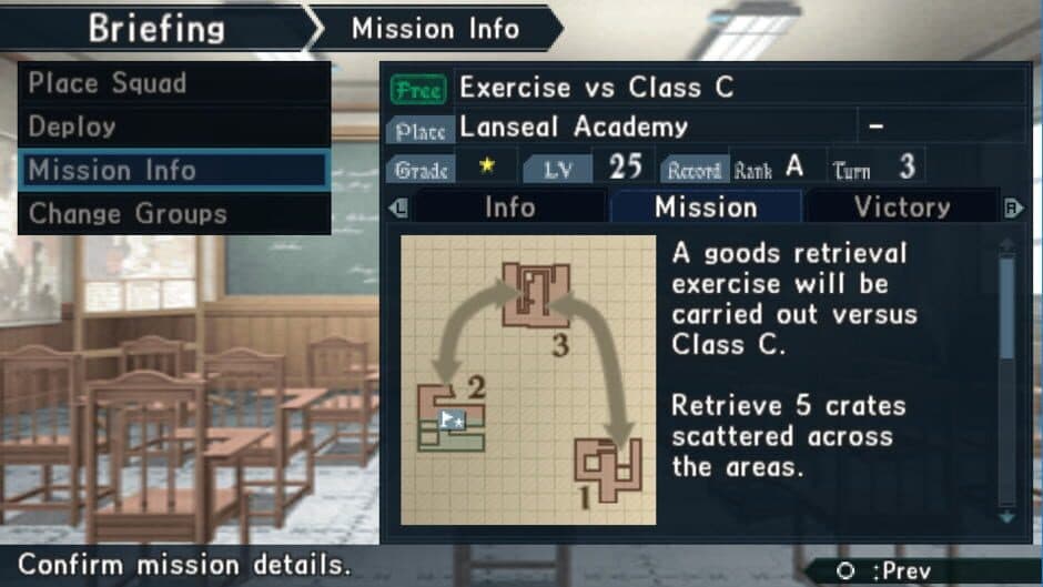 Скриншот 1 из Valkyria Chronicles 2: Exercise vs. Class C